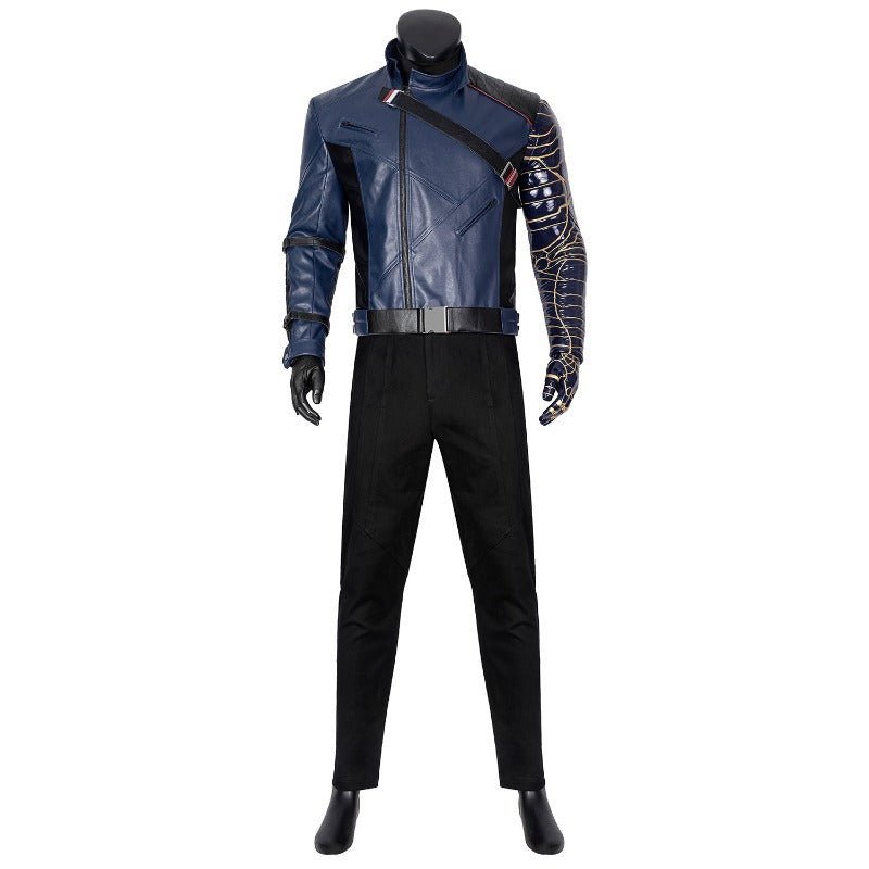 The Falcon and the Winter Soldier Cosplay Costume Jacket Shoes Outfit for Men - Astricos