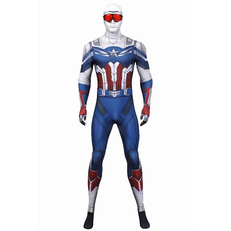 The Falcon and the Winter Soldier Sam Wilson 3D Printed Cosplay Suit – Heroic Sam Wilson Costume for Fans - Astricos