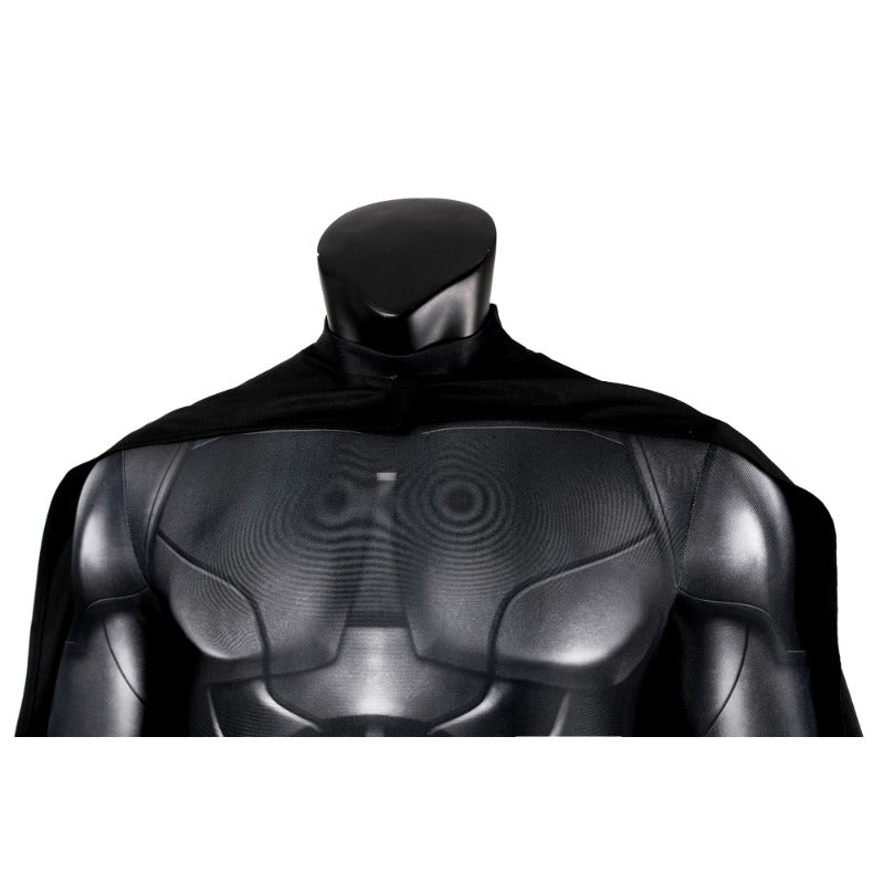 The Flash Batman Bruce Wayne Michael Keaton Cosplay Costume Bodysuit Cloak Mask - Astricos