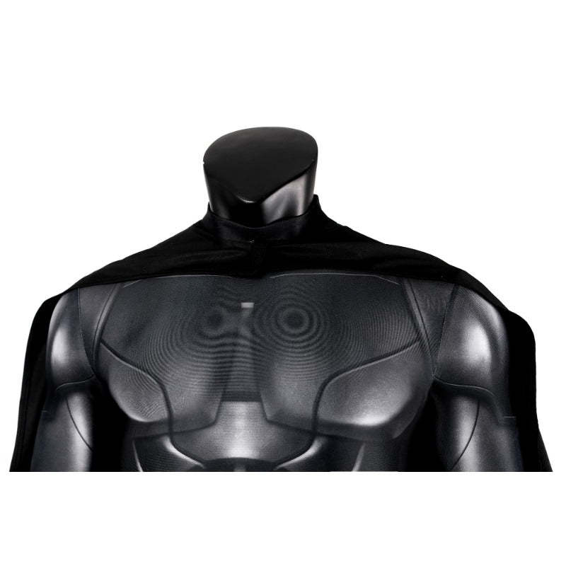 The Flash Batman Bruce Wayne Michael Keaton Cosplay Costume Bodysuit Cloak Mask - Astricos