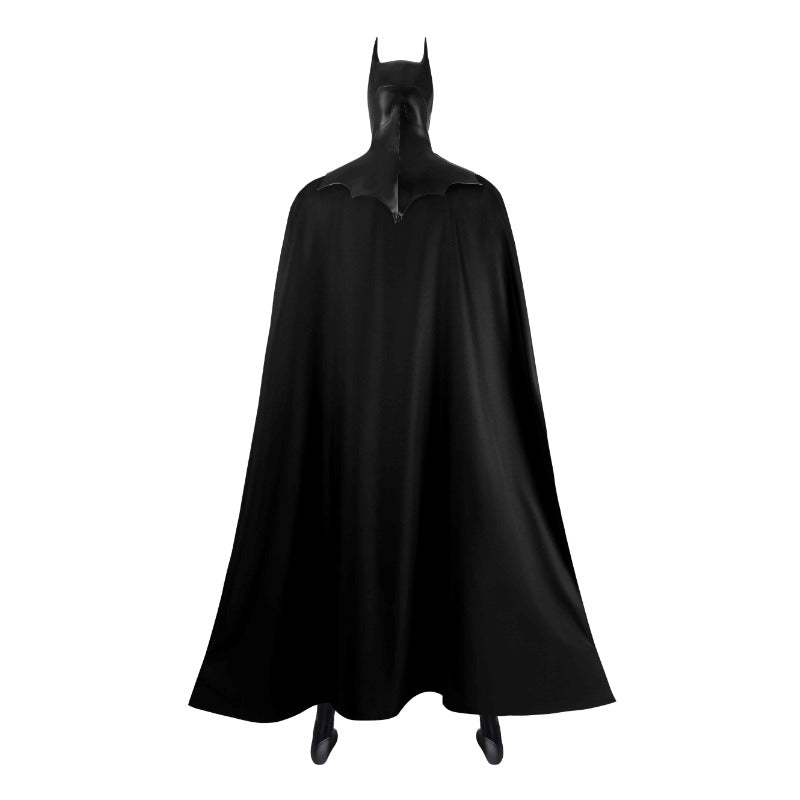 The Flash Batman Bruce Wayne Michael Keaton Cosplay Costume Bodysuit Cloak Mask - Astricos