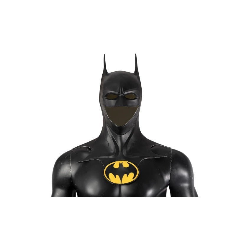 The Flash Batman Bruce Wayne Michael Keaton Cosplay Costume Bodysuit Cloak Mask - Astricos