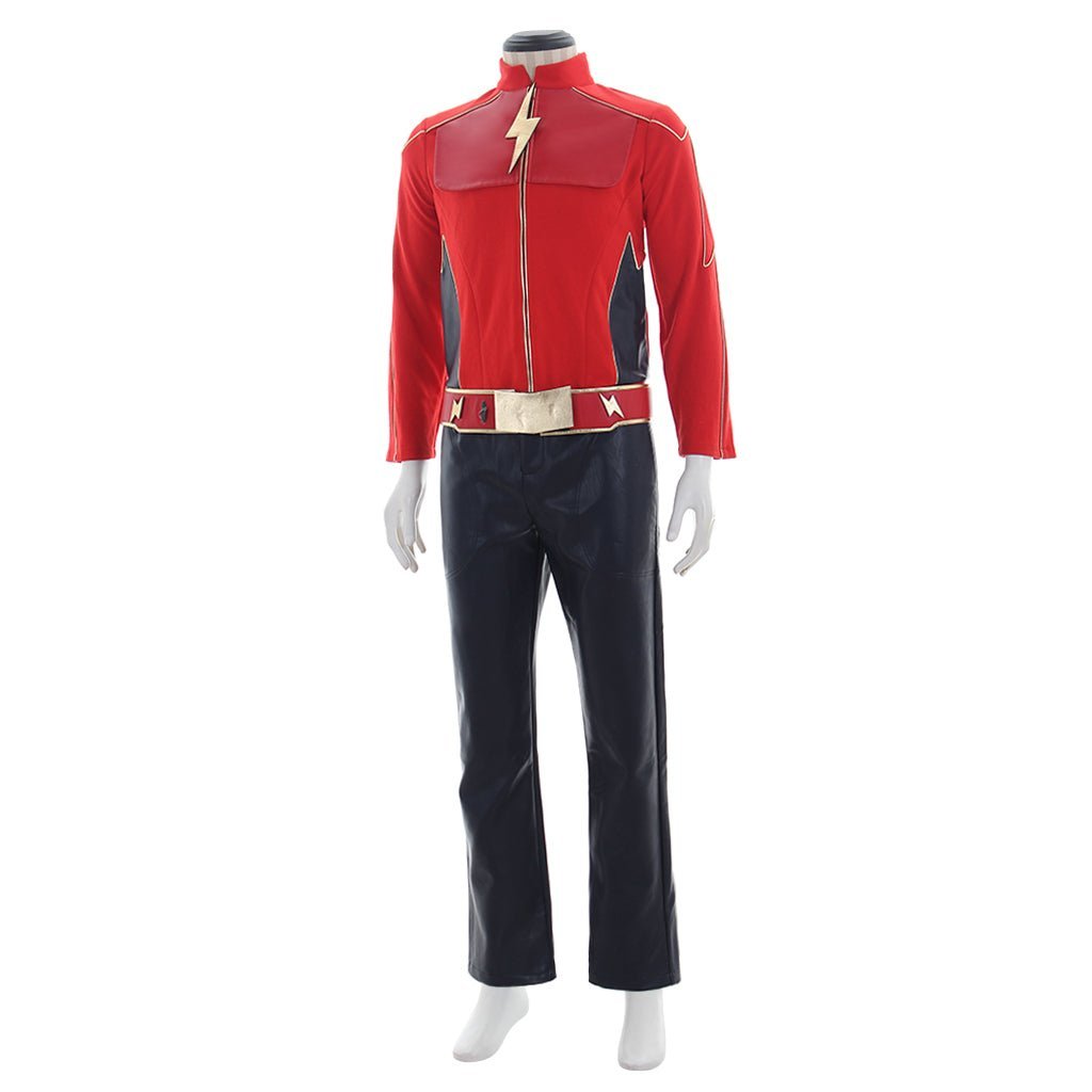 The Flash Cosplay Costume for Men - DC Comics Hero Speedster Outfit-Astricos