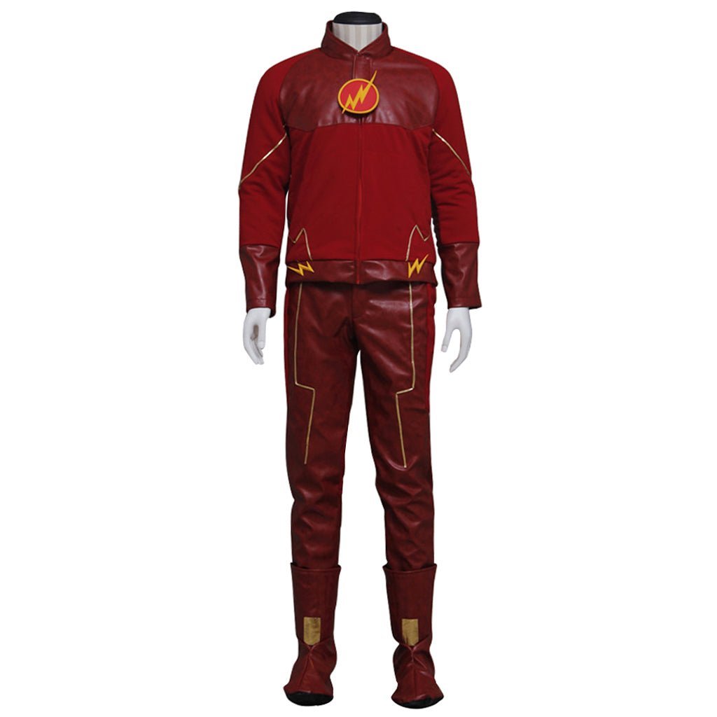 The Flash Cosplay Costume for Men - DC Comics Hero Speedster Outfit-Astricos