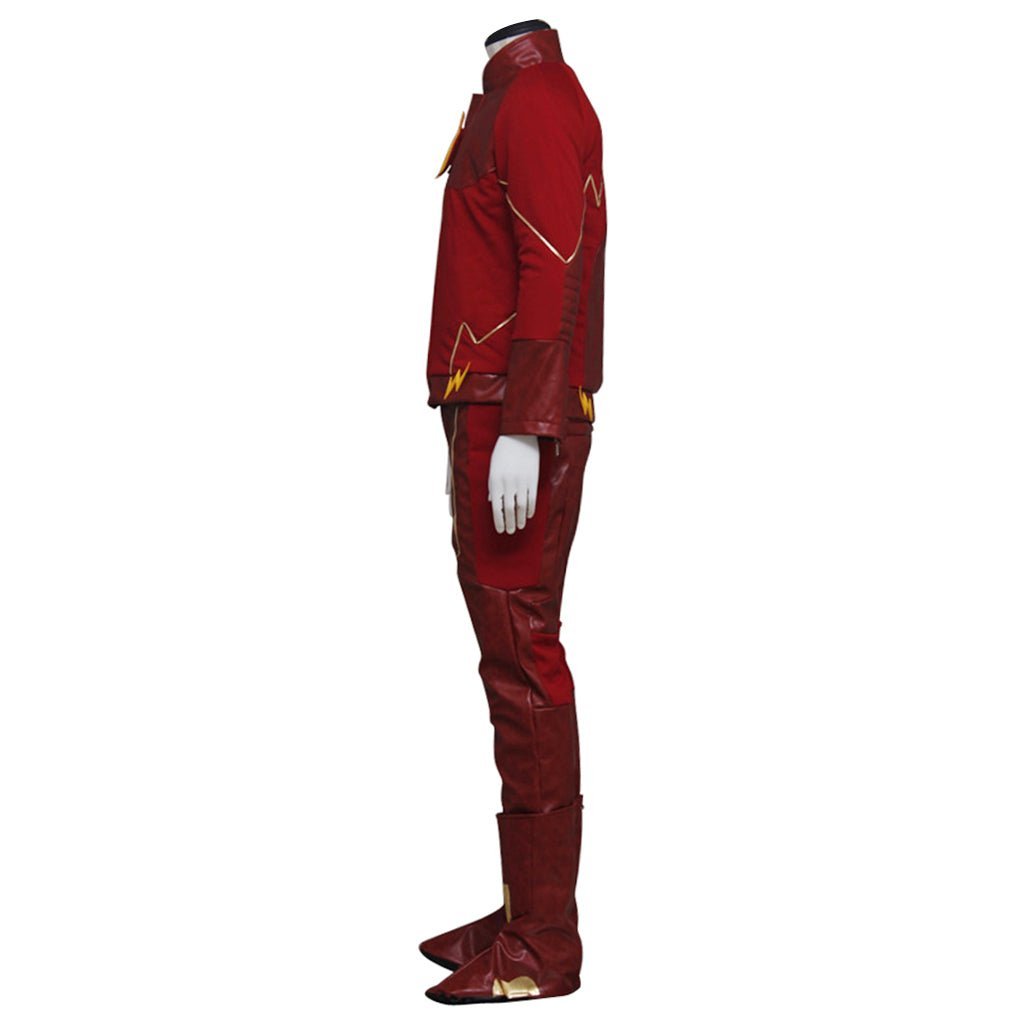 The Flash Cosplay Costume for Men - DC Comics Hero Speedster Outfit-Astricos