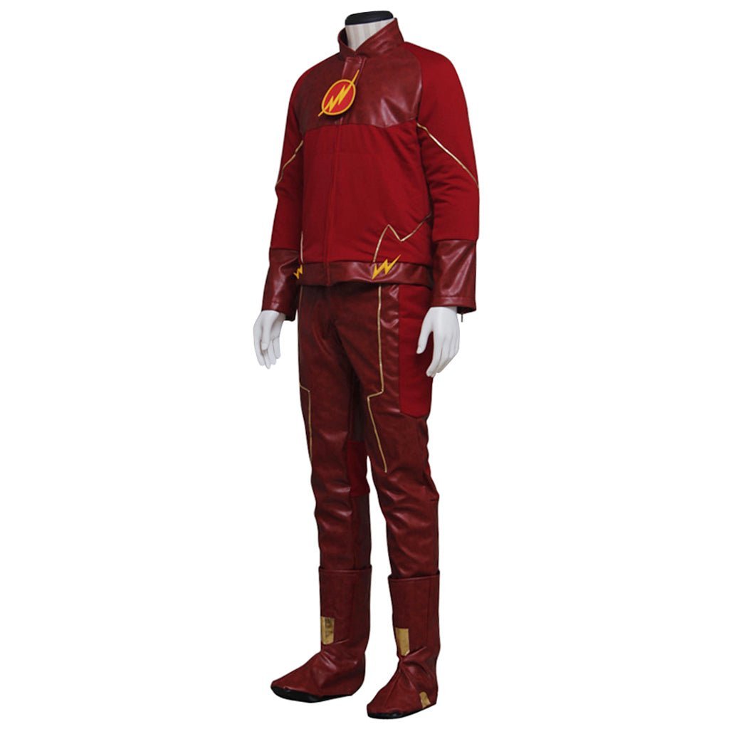 The Flash Cosplay Costume for Men - DC Comics Hero Speedster Outfit-Astricos