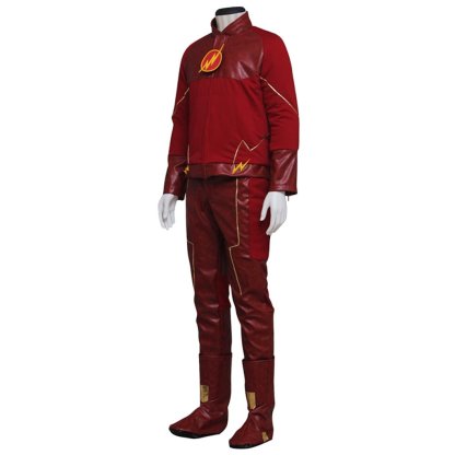 The Flash Cosplay Costume for Men - DC Comics Hero Speedster Outfit-Astricos