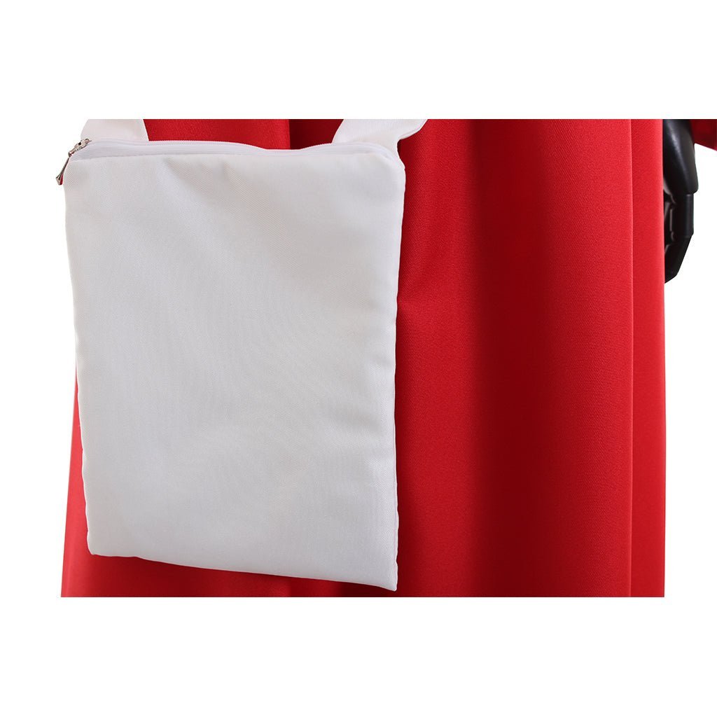 The Handmaid’s Tale Offred Cosplay Costume – Complete Set with Cloak, Dress, White Hat & Bag-Astricos