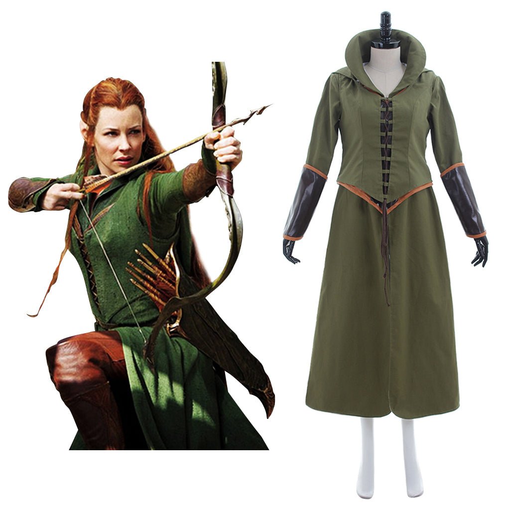 Tauriel Cosplay Costume - The Hobbit: Desolation of Smaug Outfit | Astricos-Astricos