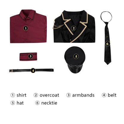 The Magical Girl Mira Costume & Evil Lieutenant Cosplay Suit for Men - Astricos