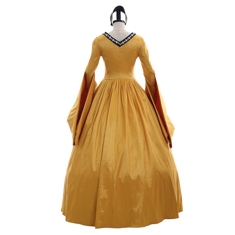 Anne & Mary Tudor England Cosplay Dress | The Other Boleyn Girl Medieval Gown for Women-Astricos
