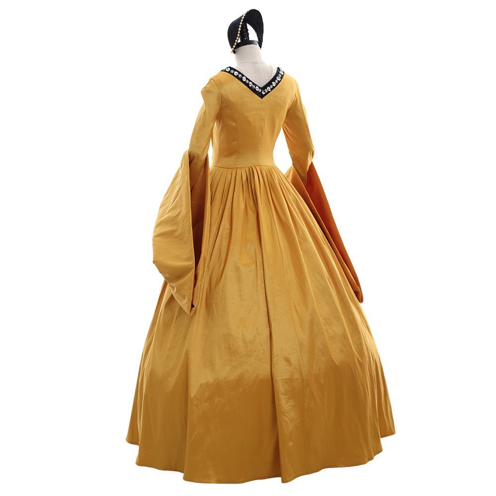 Anne & Mary Tudor England Cosplay Dress | The Other Boleyn Girl Medieval Gown for Women-Astricos