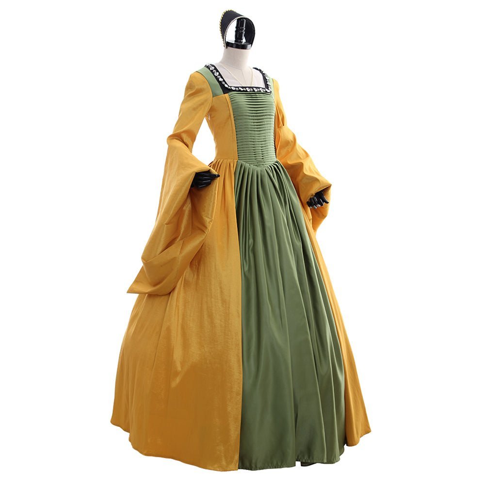 Anne & Mary Tudor England Cosplay Dress | The Other Boleyn Girl Medieval Gown for Women-Astricos