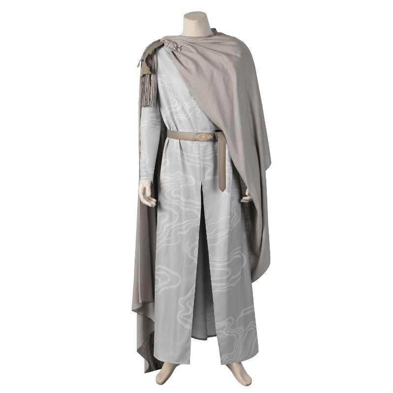 The Rings Cosplay of Power Elf Elrond Costume Men Robe Cloak Armor Suit for Halloween Role Play - Astricos