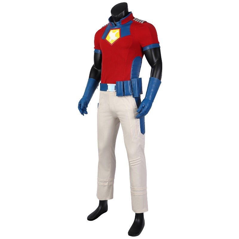 The Suicide Squad 2 Peacemaker Cosplay Costume Top Level Quality Outfit - Astricos