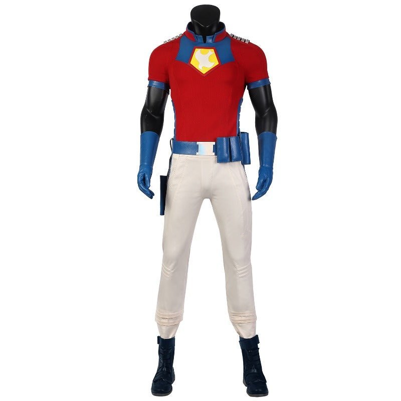 The Suicide Squad 2 Peacemaker Cosplay Costume Top Level Quality Outfit - Astricos