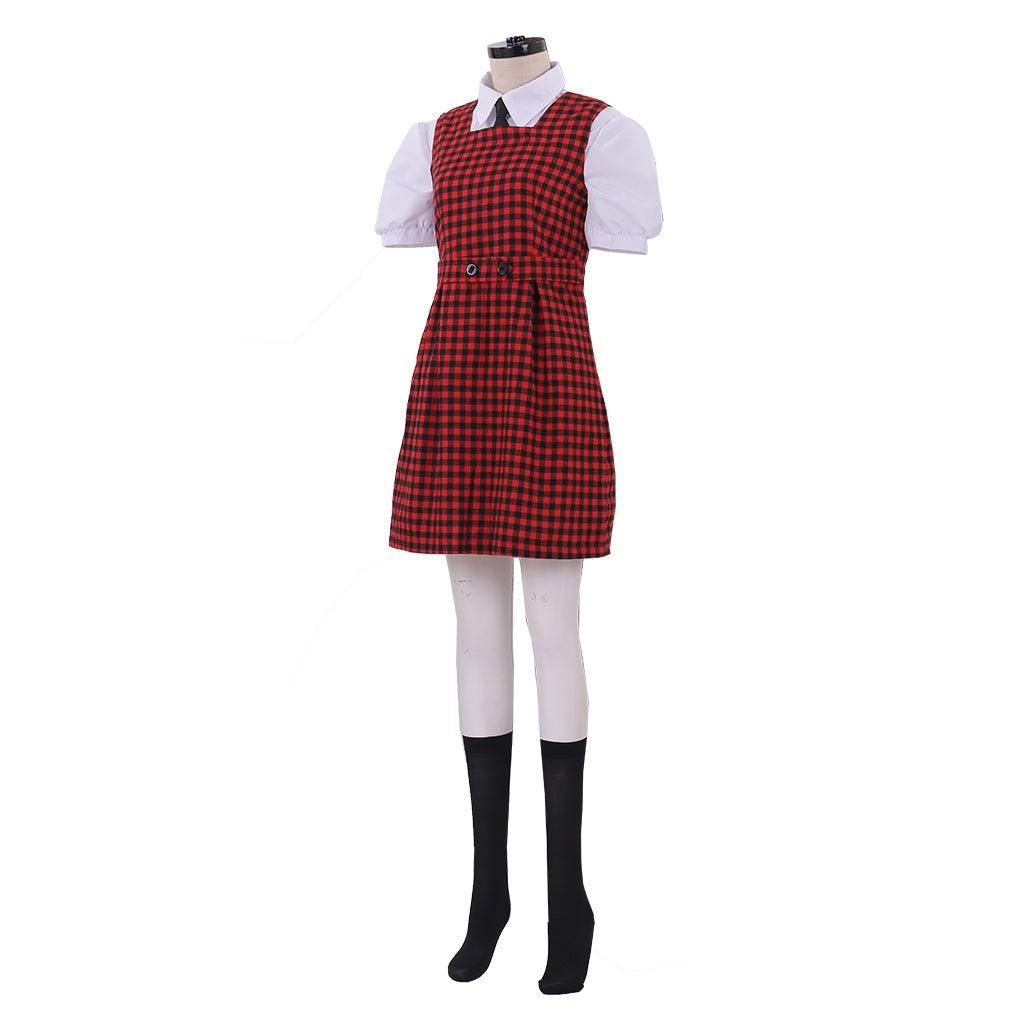 The Umbrella Academy Girl School Uniform Cosplay Costume | Authentic Outfit for Adults-Astricos