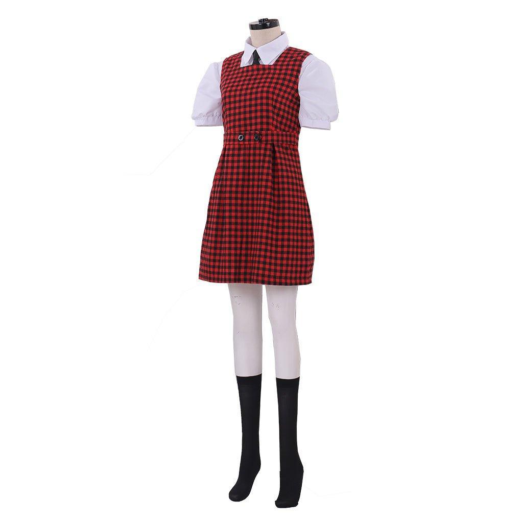 The Umbrella Academy Girl School Uniform Cosplay Costume | Authentic Outfit for Adults-Astricos