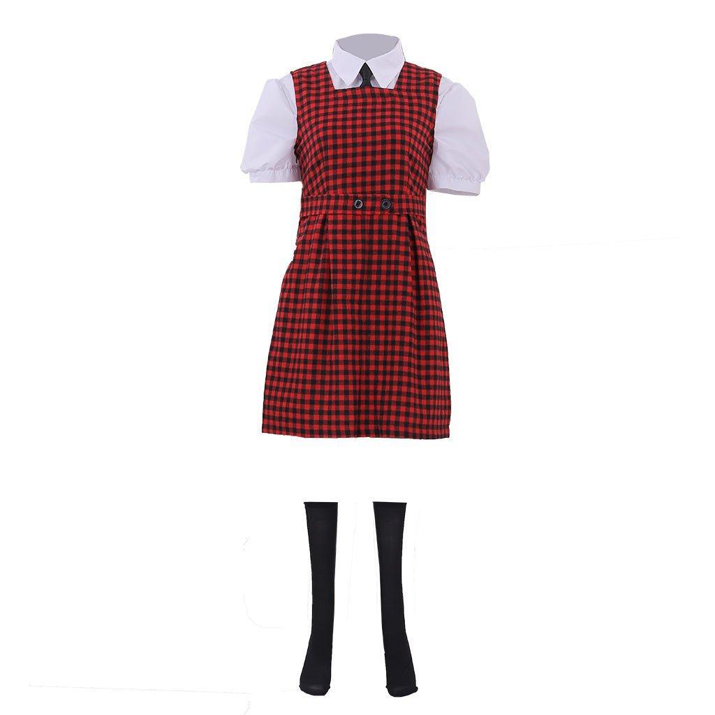 The Umbrella Academy Girl School Uniform Cosplay Costume | Authentic Outfit for Adults-Astricos