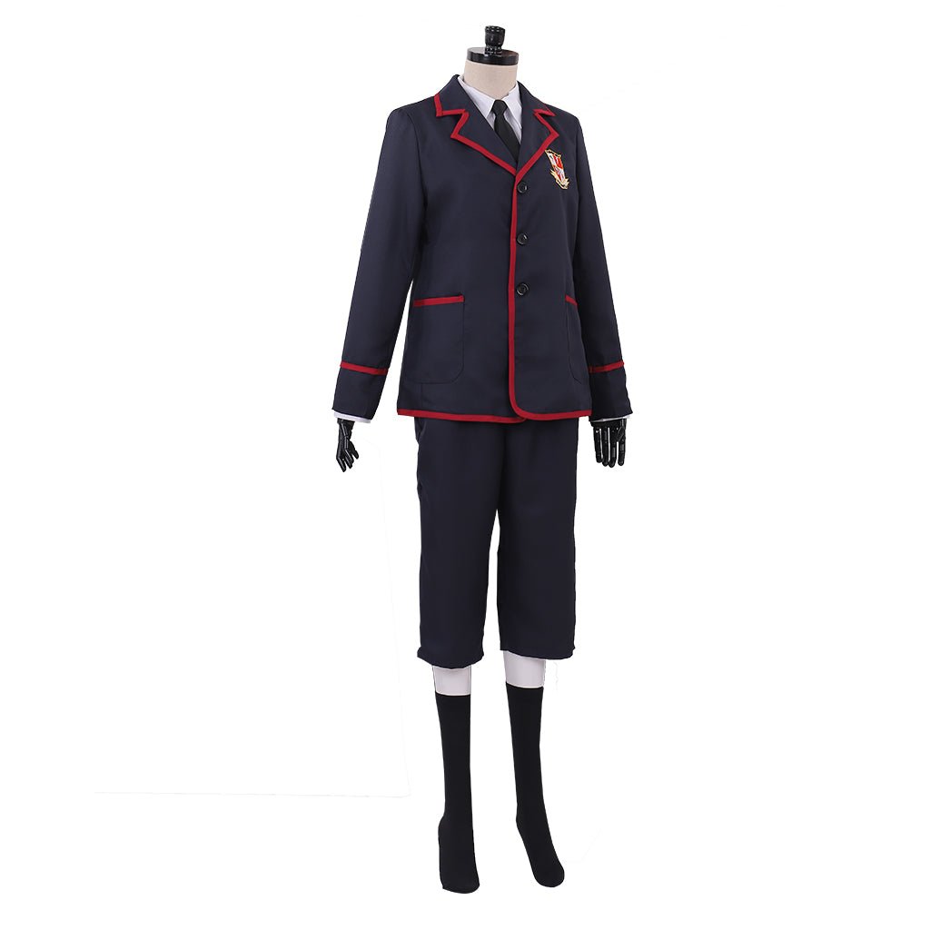 The Umbrella Academy Male School Uniform Cosplay Costume - Premium Quality | Astricos-Astricos