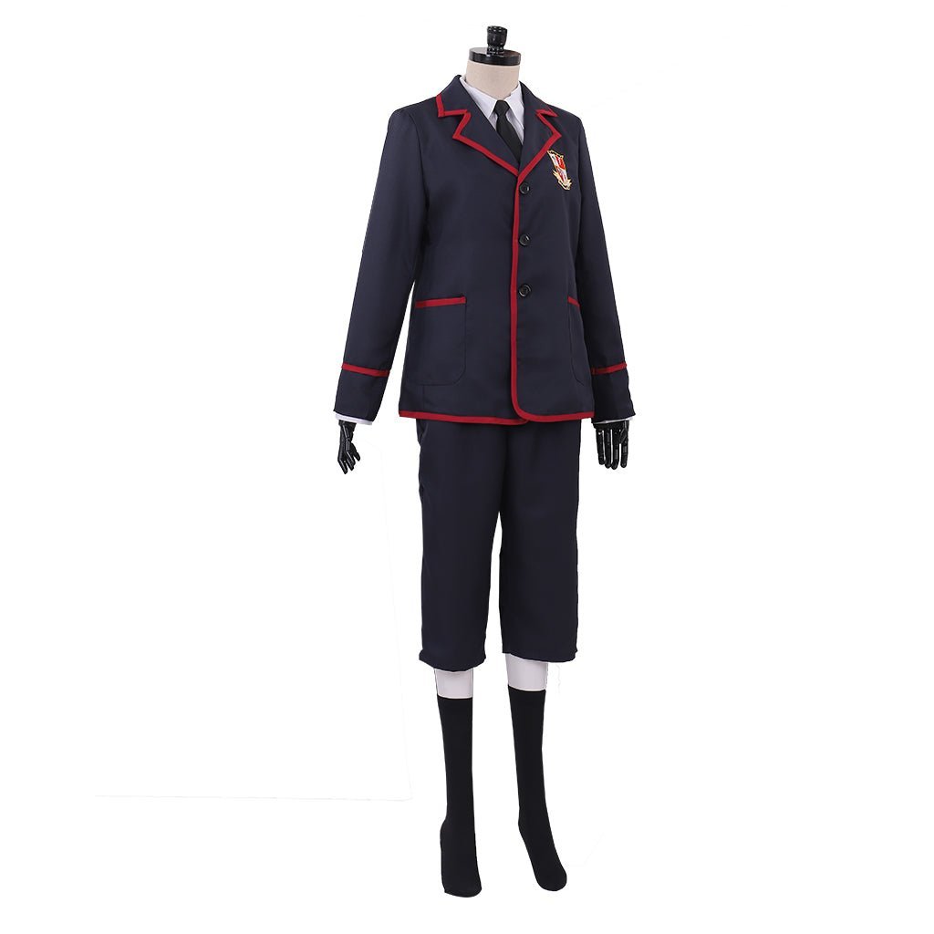 The Umbrella Academy Male School Uniform Cosplay Costume - Premium Quality | Astricos-Astricos