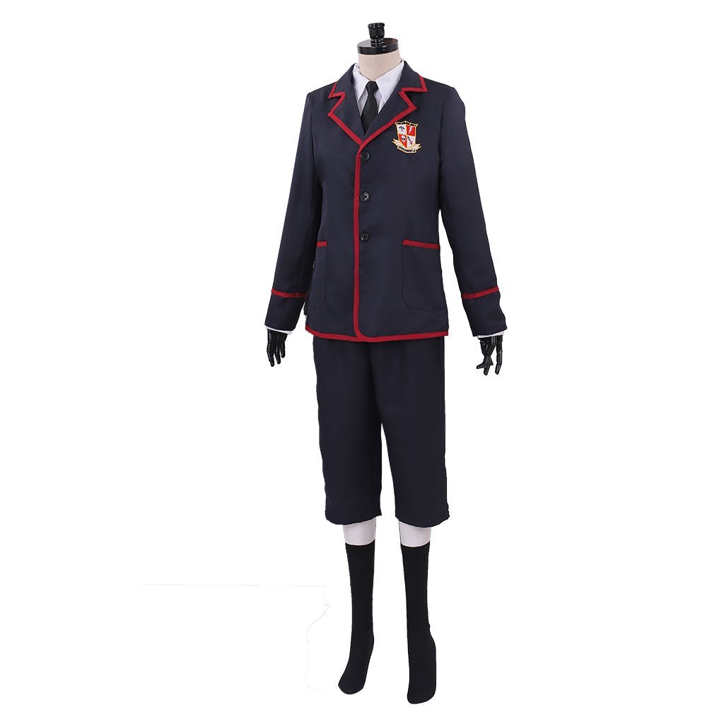 The Umbrella Academy Male School Uniform Cosplay Costume - Premium Quality | Astricos-Astricos