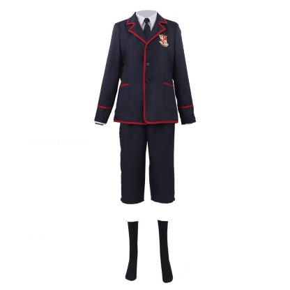 The Umbrella Academy Male School Uniform Cosplay Costume - Premium Quality | Astricos-Astricos