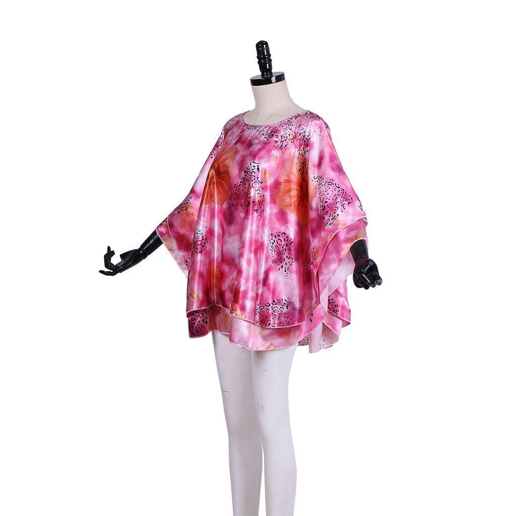 Carole Baskin Tiger King Cosplay Costume for Women | Halloween Butterfly Sleeve Blouse-Astricos