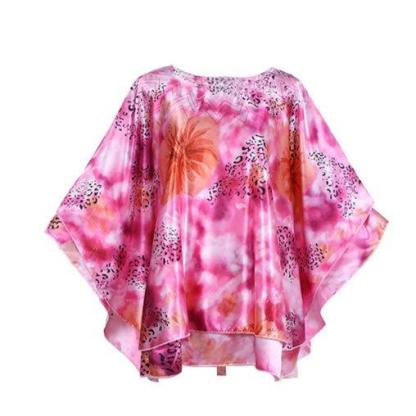 Carole Baskin Tiger King Cosplay Costume for Women | Halloween Butterfly Sleeve Blouse-Astricos