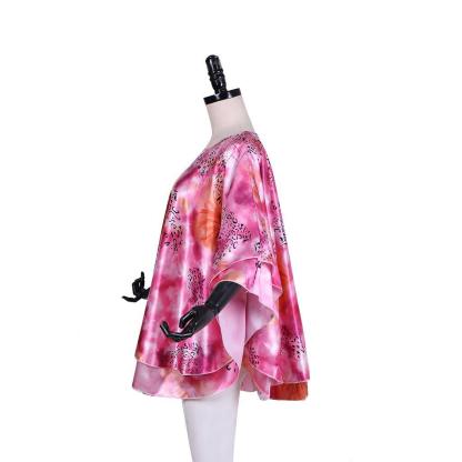 Carole Baskin Tiger King Cosplay Costume for Women | Halloween Butterfly Sleeve Blouse-Astricos