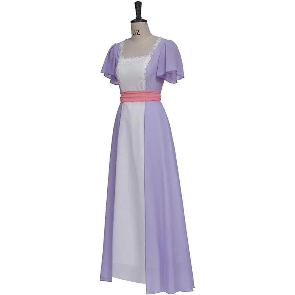 Titanic Rose DeWitt Bukater Cosplay Dress - Elegant Evening Gown for Themed Parties-Astricos