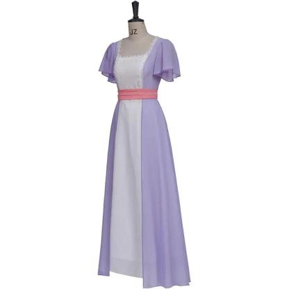 Titanic Rose DeWitt Bukater Cosplay Dress - Elegant Evening Gown for Themed Parties-Astricos