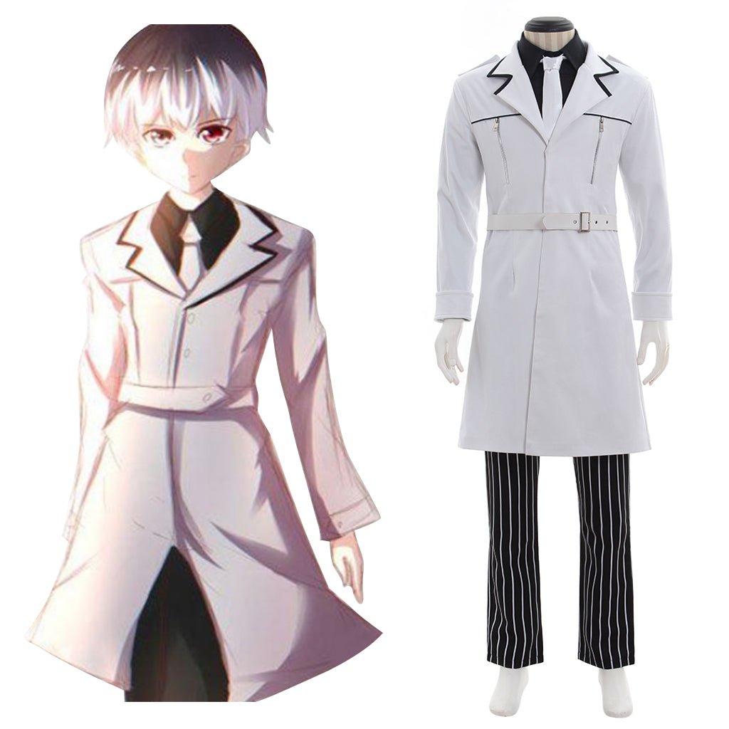 Tokyo Ghoul Kaneki Ken Coat Cosplay Costume - High-Quality & Authentic-Astricos