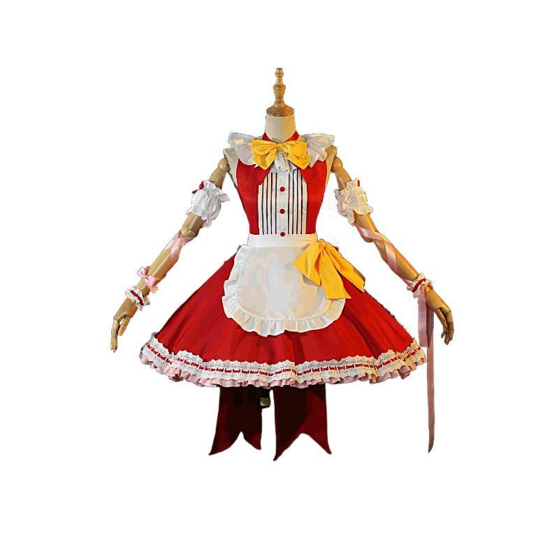 Touhou Project Flandre Scarlett Halloween Cosplay Costume Carnival Outfit - Astricos