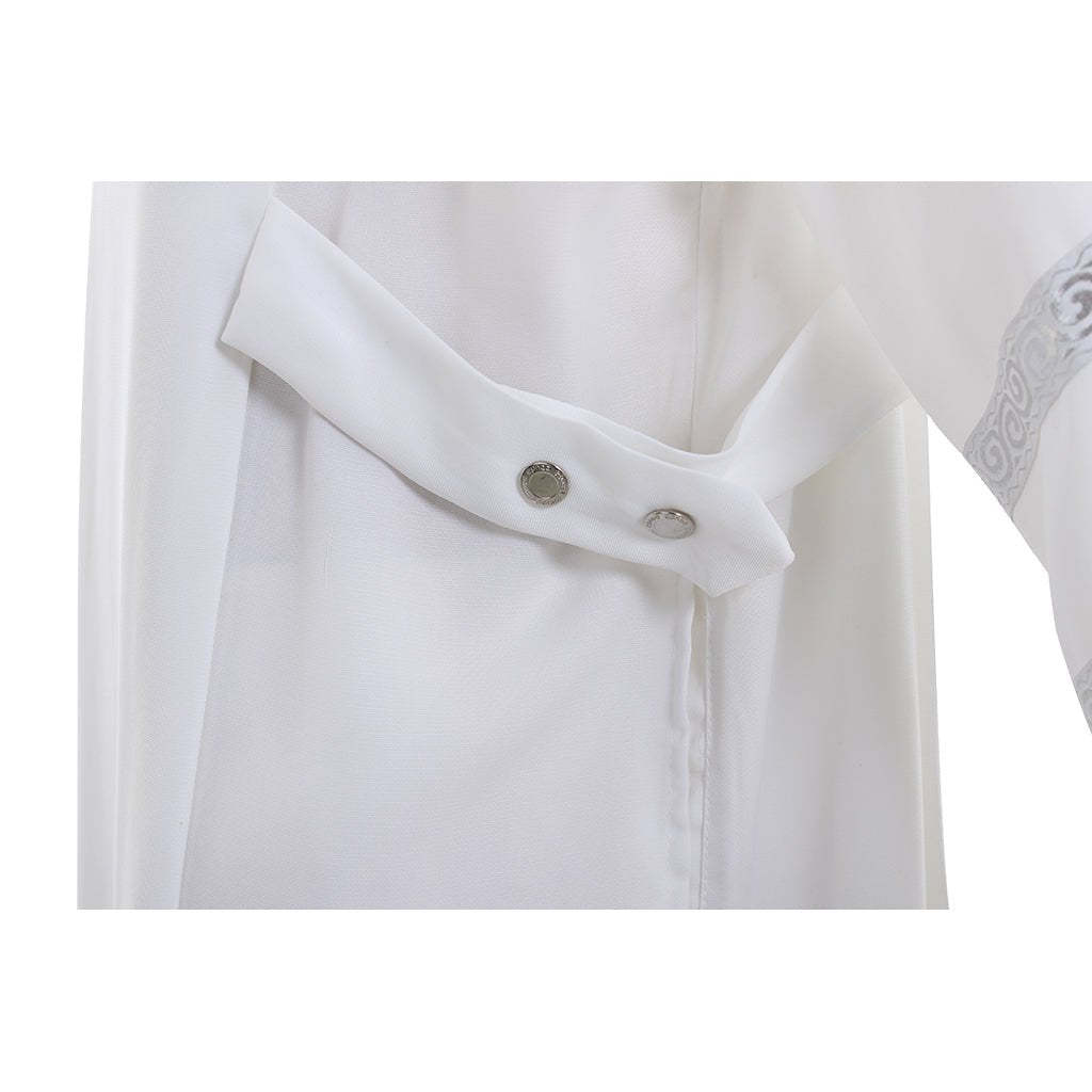 Traditional Catholic Priest Chasuble Cosplay Costume - Embroidered Clergy ALB Vestments for Authentic Look-Astricos
