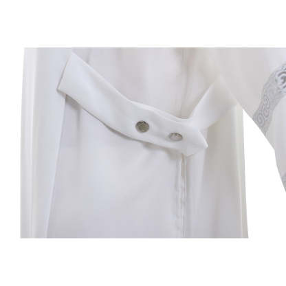 Traditional Catholic Priest Chasuble Cosplay Costume - Embroidered Clergy ALB Vestments for Authentic Look-Astricos