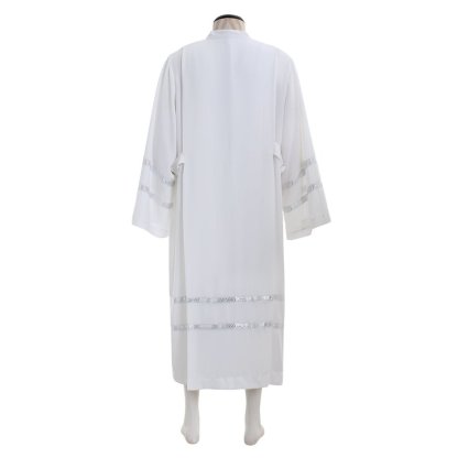 Traditional Catholic Priest Chasuble Cosplay Costume - Embroidered Clergy ALB Vestments for Authentic Look-Astricos