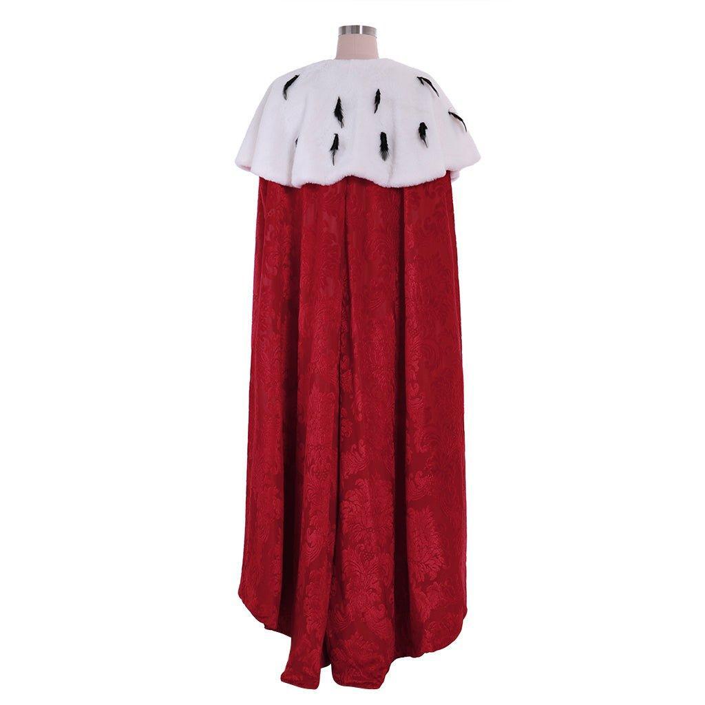 King George III Tudor Costume Cloak | Hamilton Musical Cosplay Cape | Astricos-Astricos