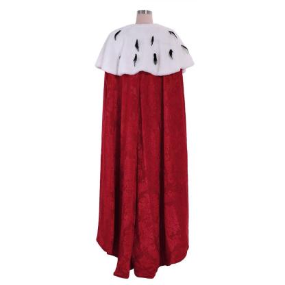 King George III Tudor Costume Cloak | Hamilton Musical Cosplay Cape | Astricos-Astricos