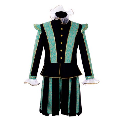 Elizabethan Prince Costume for Men - Tudor Court Noble Outfit with Hat | Astricos Medieval Series-Astricos