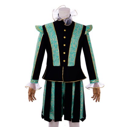 Elizabethan Prince Costume for Men - Tudor Court Noble Outfit with Hat | Astricos Medieval Series-Astricos