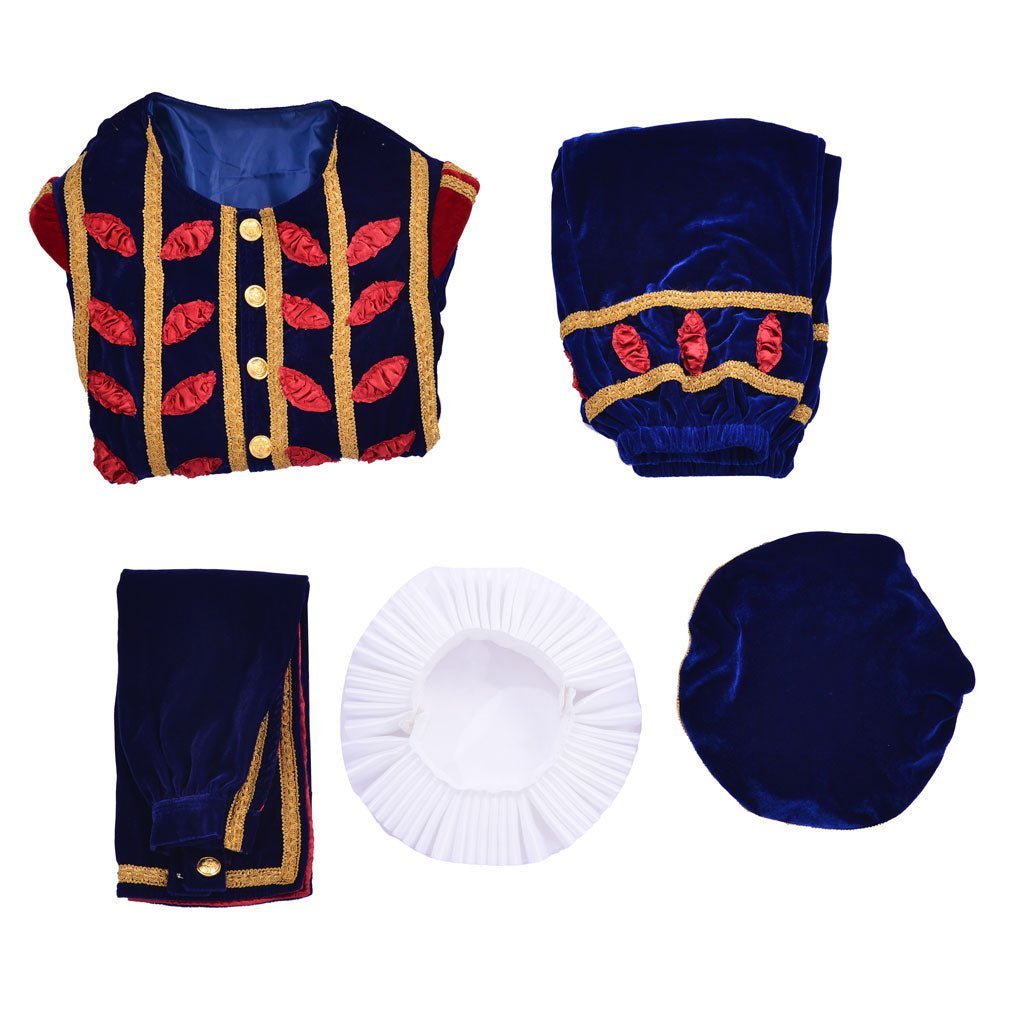 Authentic Tudor Knight Cosplay Costume - Medieval Renaissance Blue Outfit for Men | Astricos-Astricos