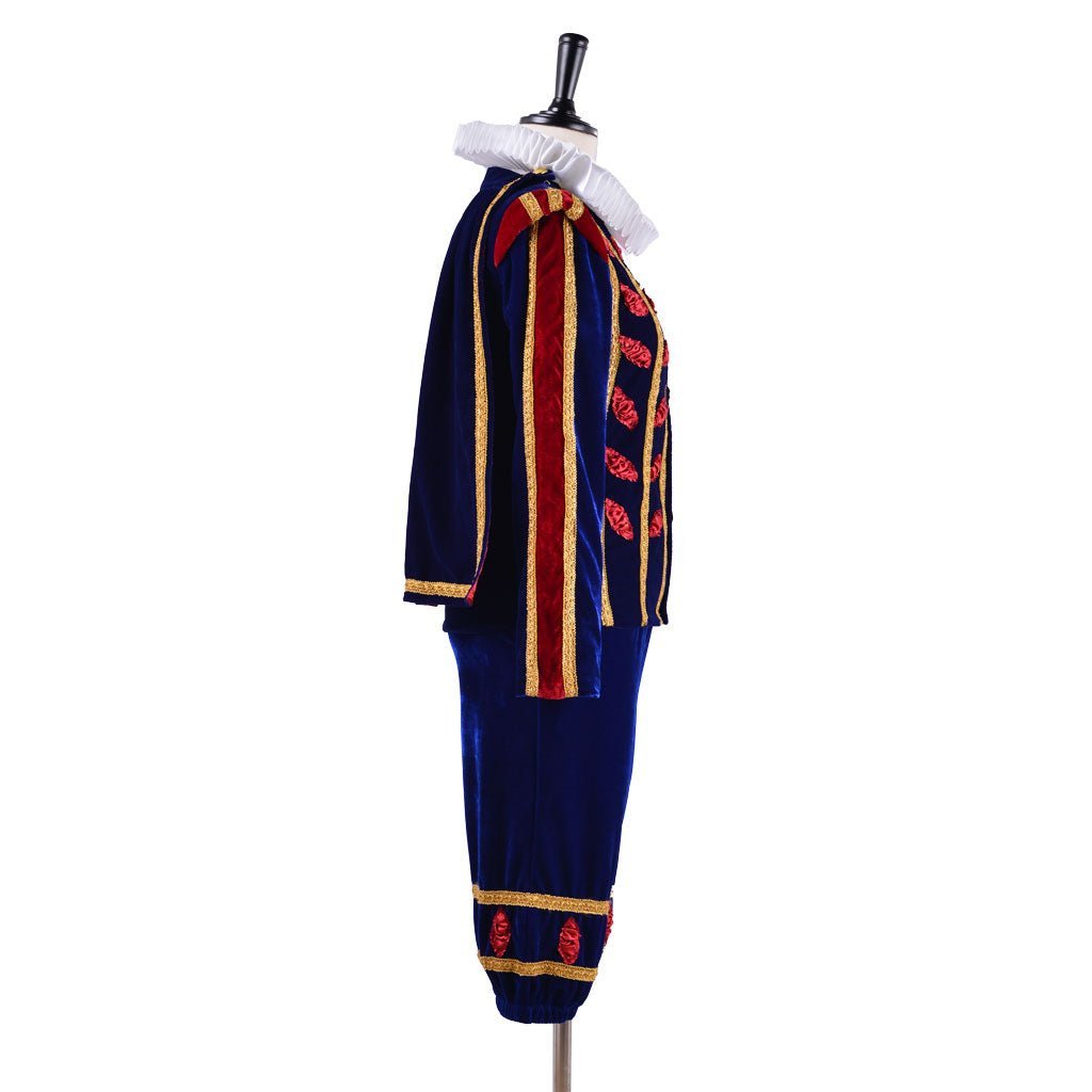 Authentic Tudor Knight Cosplay Costume - Medieval Renaissance Blue Outfit for Men | Astricos-Astricos