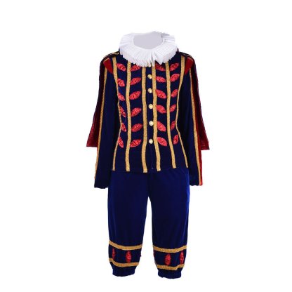 Authentic Tudor Knight Cosplay Costume - Medieval Renaissance Blue Outfit for Men | Astricos-Astricos