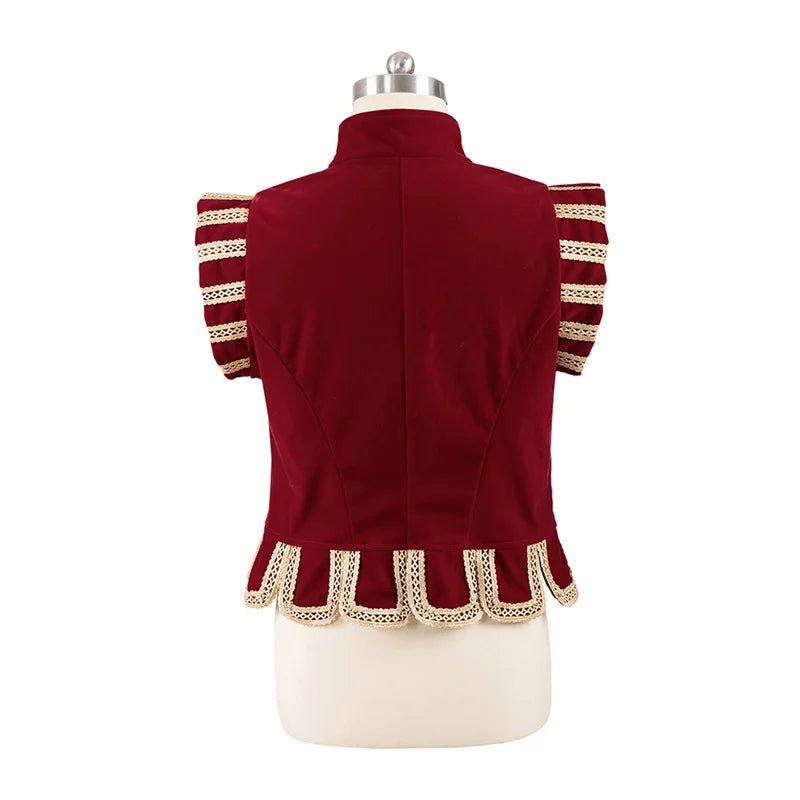 Tudor Prince Red Vest Costume - Medieval Renaissance Nobleman Outfit for Men | Astricos Cosplay-Astricos