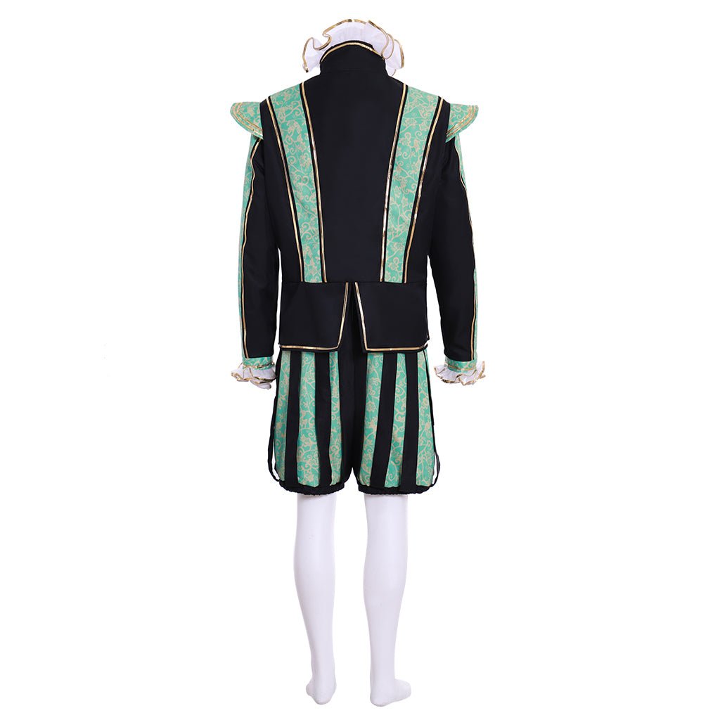 Tudor Prince Renaissance Costume - Authentic Medieval Victorian Elizabethan Men’s Suit | Astricos-Astricos