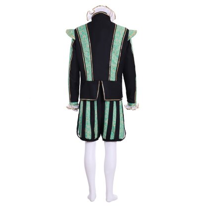 Tudor Prince Renaissance Costume - Authentic Medieval Victorian Elizabethan Men’s Suit | Astricos-Astricos