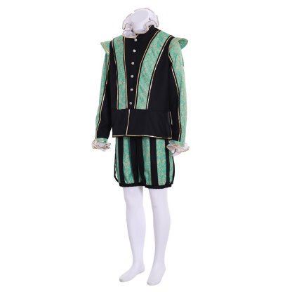 Tudor Prince Renaissance Costume - Authentic Medieval Victorian Elizabethan Men’s Suit | Astricos-Astricos