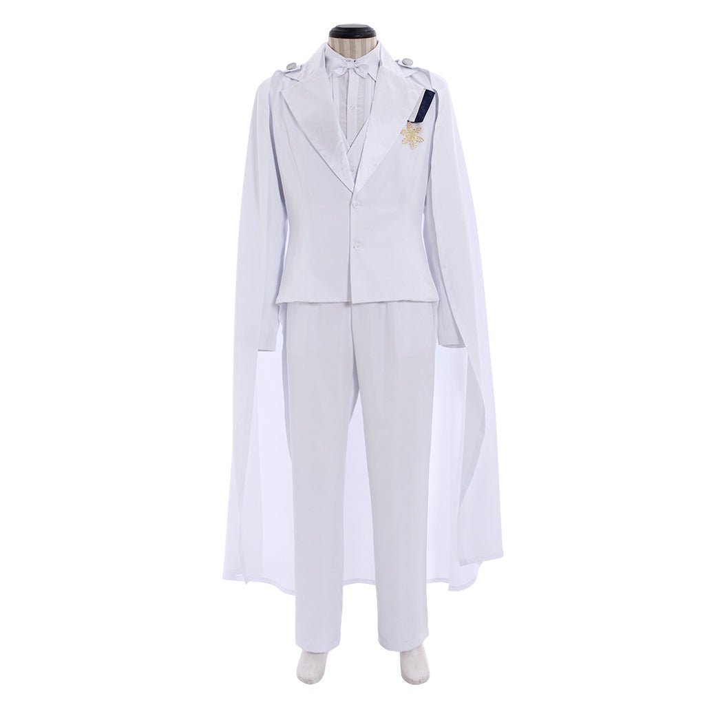 Tuxedo Mask Mamoru Chiba Wedding Dress White Cosplay Costume | Astricos-Astricos