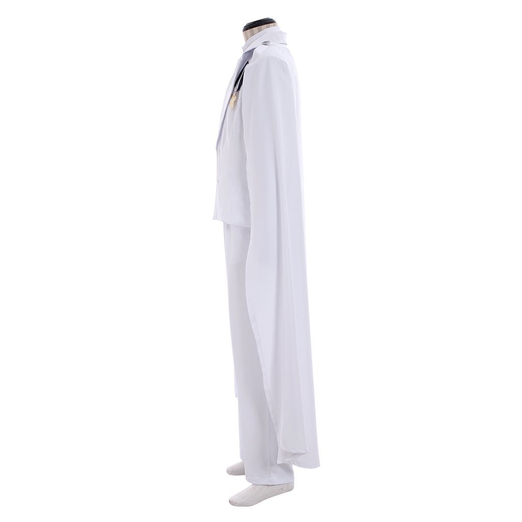 Tuxedo Mask Mamoru Chiba Wedding Dress White Cosplay Costume | Astricos-Astricos